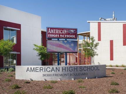 American High School campus