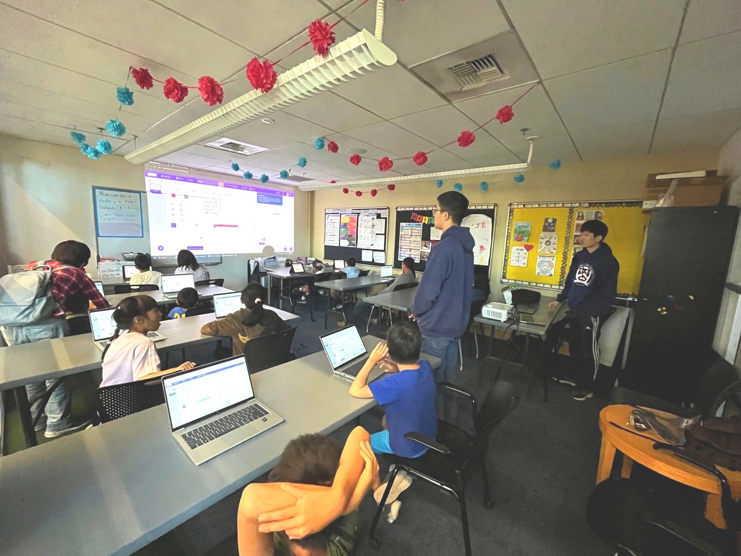 Game design workshop at Alum Rock library